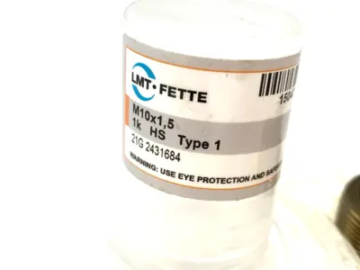 New | in-Stock LMT FETTE THREAD ROLLING DIE HEAD INSERTS M10 X 1,5 1K HS Taps & Dies | Maverick Industrial Sales #1100796