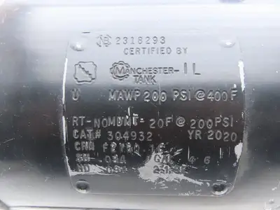 Used MANCHESTER _UNKNOWN_ Pressure Tanks Indiana US | Arrow Industrial #1250899