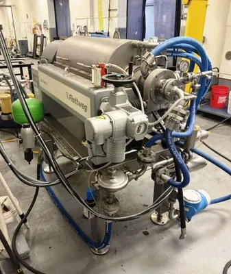 Flottweg S3E-3/408 sedicanter centrifuge, 316SS.