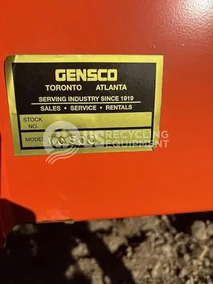 USED GENSCO WC-500 WHEEL & RIM CRUSHER