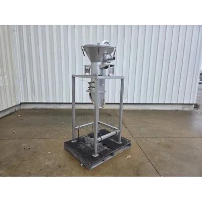 Used Stainless Steel Hopper Loader Receiver with Stand