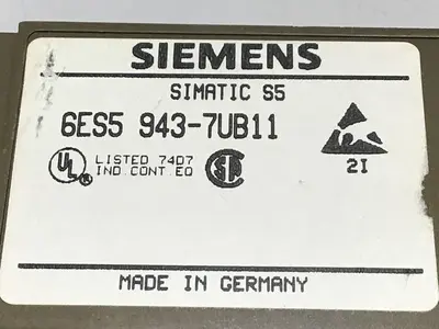 USED SIEMENS 6ES5 943-7UB11