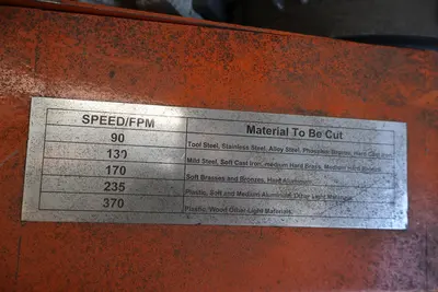 2007 WILTON 7060 Saws | MD Equipment Services LLC (14)