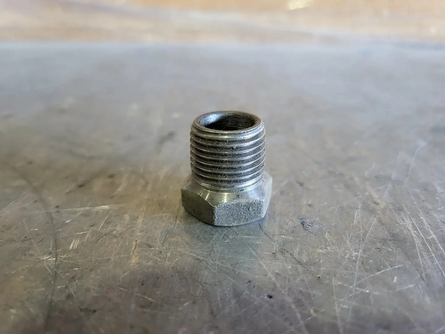 1/2" x 3/8" Hex Head Pipe Bushing, B16, A/SA350LF2