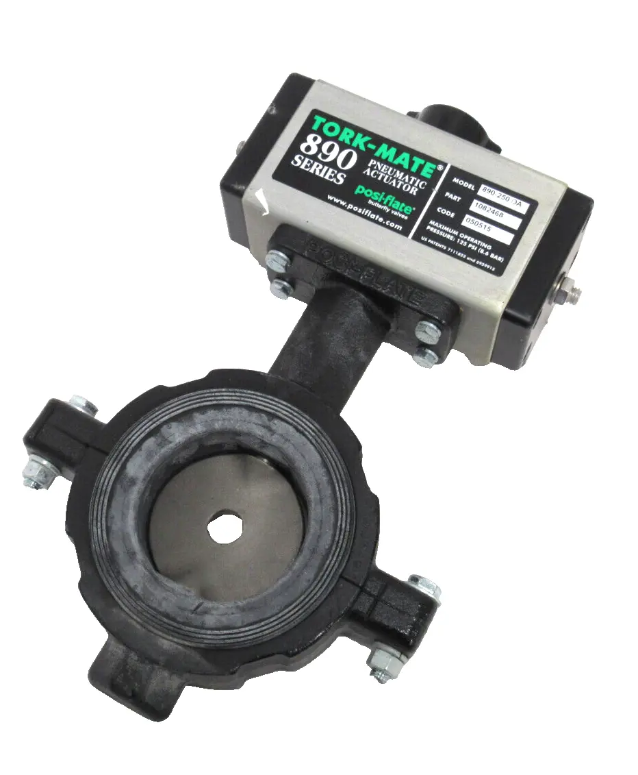 NEW TORK-MATE 890-250DA BUTTERFLY VALVE 3" 1082468 5860300-01R41001 890250DA