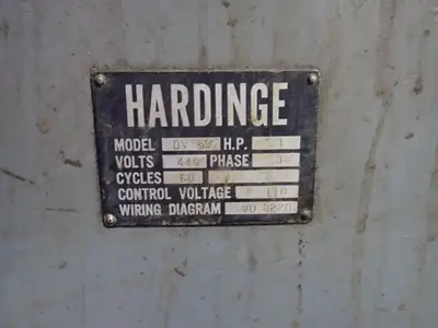 USED HARDINGE DV59