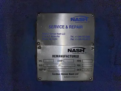 Used 2022 NASH CL-6002 Vacuum Pumps Florida US | DH Griffin Used Equipment #1383766
