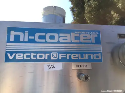 USED VECTOR/FREUND HI-COATER