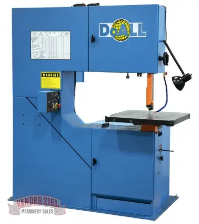 New | in-Stock DOALL 3613-V3 Vertical Band Saws Michigan US | Vander Ziel Machinery Sales #480379