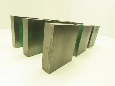 1018 Cold Rolled Steel Flat Bar Stock 1"x 3-1/2"x 4"L  Lot of 9 Blocks