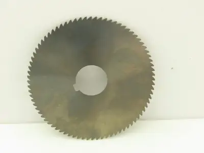 Fullerton 2450097 4" Carbide JIT Saw 1" Arbor .062" Thickness 80 Tooth .260 Key