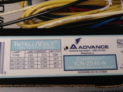 NEW Advance ICN-2S40-N