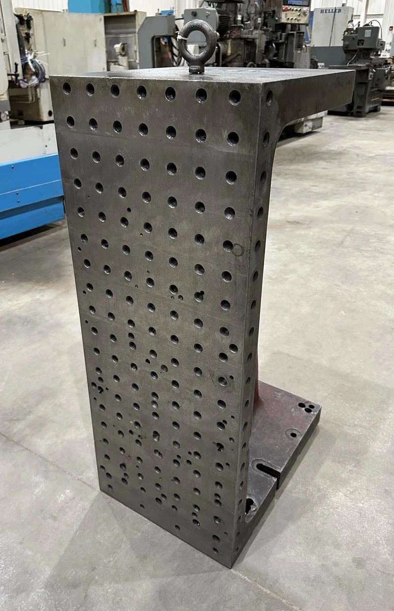 38″ X 15″ CAST IRON ANGLE PLATES