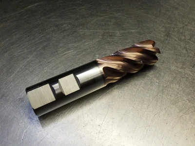 Kyocera / SGS 25mm 5 Flute Carbide Cr Endmill 25mm Shank 5mm R 47090 (LOC2991B)