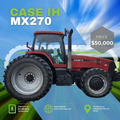 CASE IH MX270 TRACTOR Tractor | Iron Listing (1)