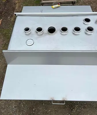 Tank, 225 Gallon, Stainless Steel, Rectangular Balance Tank #S744989