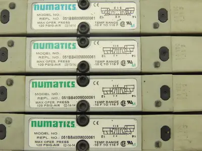 Numatics 219-828 G3 Manifold Assembly 16-Station 8-Valve w/Communication Sub-Bus