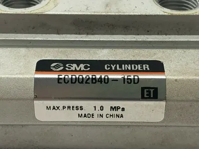 ECDQ2B40-15D | SMC  Pneumatic Cylinder 1.0 MPa - Used