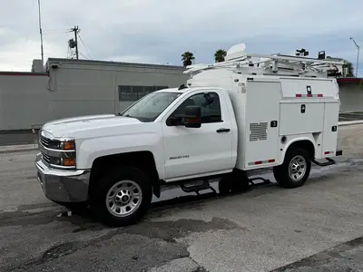 Used 2018 CHEVROLET SILVERADO 3500HD Service & Utility Trucks Florida US | Truck and Van Outlet #1509180
