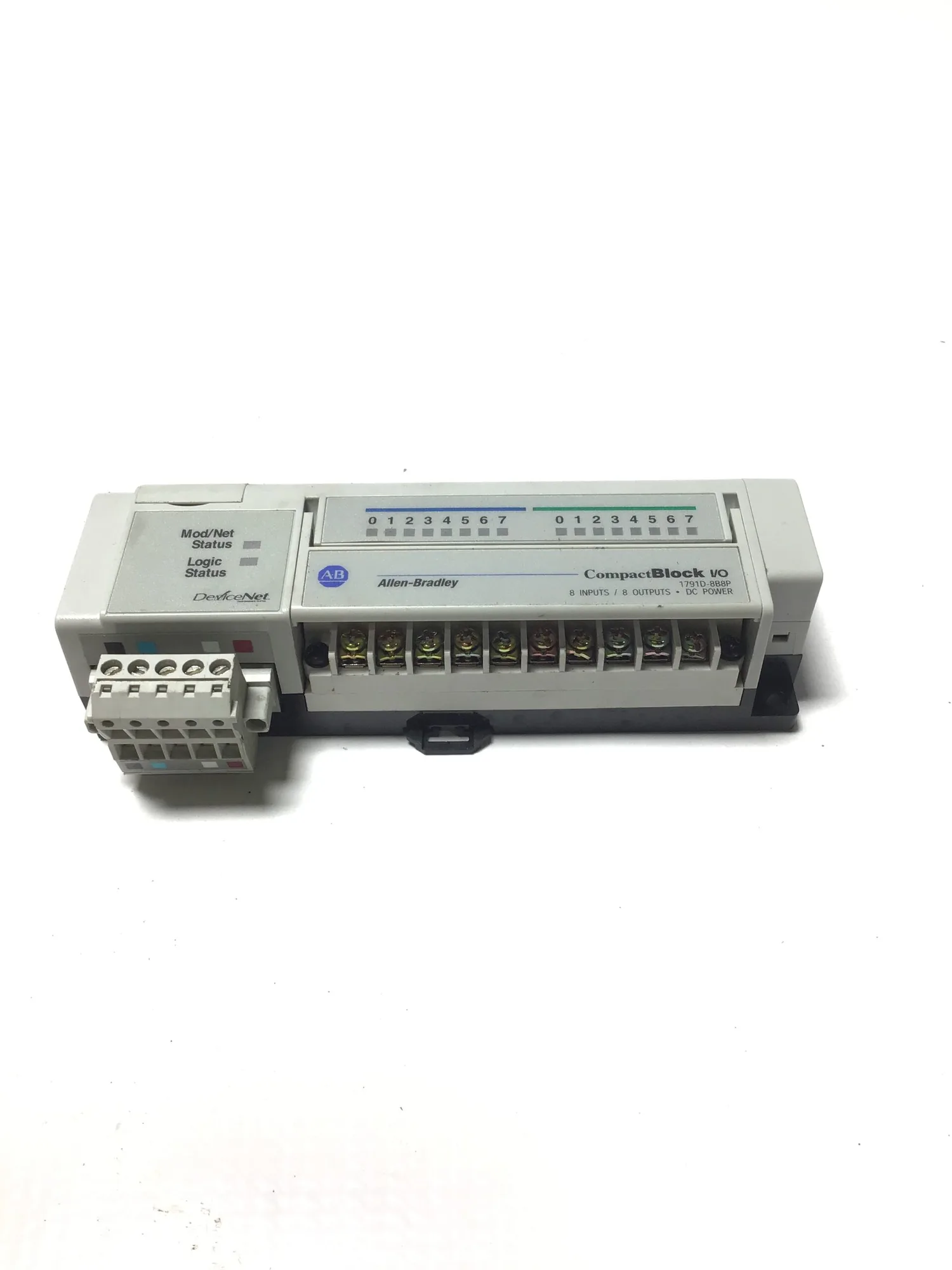 Allen-Bradley 1791D-8B8P Compact Block I/O Module 8 Inputs/Outputs