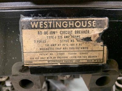Westinghouse MCC Bucket Size 3 11-350 no door Type: 11-206-CC3 4