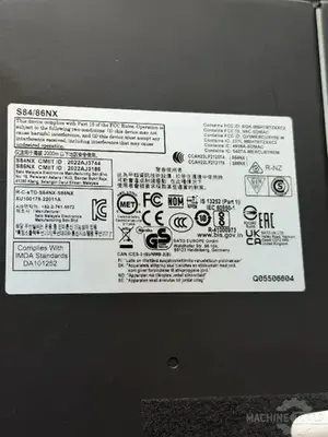 USED 2025 ID TECHNOLOGY 252 PRINTER APPLICATOR