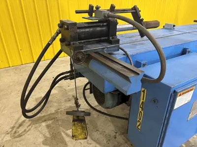 1.25" PINES MODEL #1-1/4 HIGH SPEED  ROTARY HYDRAULIC BAR, TUBE & PIPE BENDER, DIAL A BEND V CONTROL: STOCK #22683