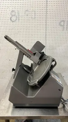 Used Bizerba Used Bizerba GSP HD Automatic 13" Gravity Deli Meat Slicer - 120V - JJ Slicers / Dicers / Cutters Illinois US | Falcon Restaurant Supply #1373501