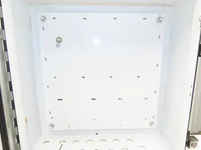 Hoffman A202008LP Electrical Enclosure Control Panel 20x20x8" Back Plate JIC