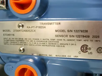 NEW Micro Motion 2700 R12 AB 2EZCX