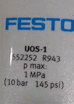 FESTO UOS-1 (552252) Silencer Module Loc6E10