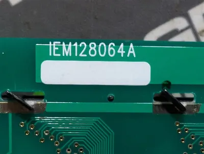 GLI IEM128064A Conductivity Analyzer Control Display Assembly G12864F3C-B Used