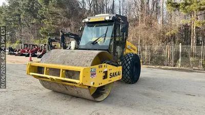 Used 2024 SAKAI SV544D Single Drum Rollers North Carolina US | National Equipment Dealers #1422707