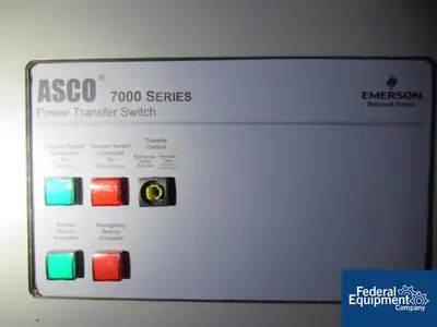 USED ASCO Emerson Network Power Asco 7000 Series Power Transfer Switch