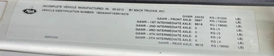 Used 2014 MACK GU713 Dump trucks Alabama US | Proxy Equipment #1424330