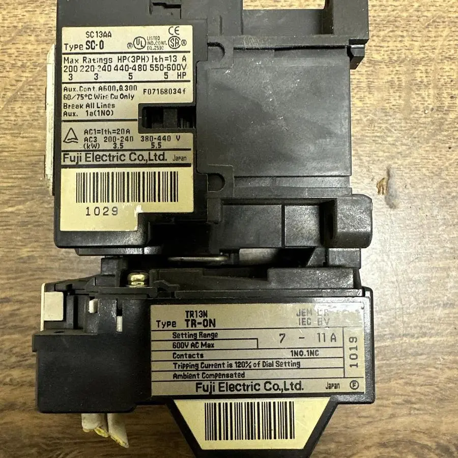 Used FUJI ELECTRIC SC-0 (13) Relays & Switches Ohio US | Surplus Asset Holdings #1240295