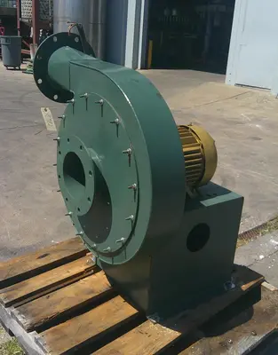 SPC9182  Blower 2,000 cfm centrifugal fan New York Blower size ARR-4 15 hp, CS