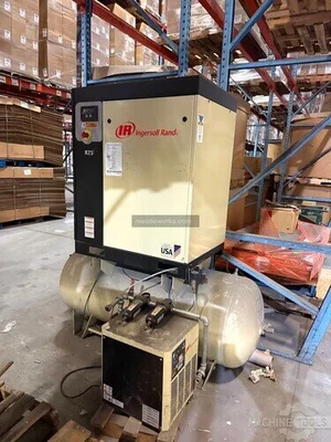 Used INGERSOLL RAND R7.5IA145 Rotary Screw & Sliding Vane Air Compressors Illinois US | Meadoworks #1492129