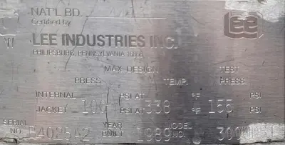 USED 1989 LEE INDUSTRIES 300 UDBT