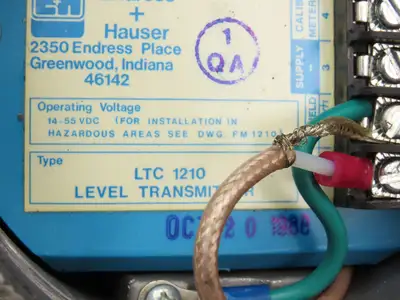 Endress + Hauser LTC 1210 Level Transmitter Sensor 36" Probe Rod Length