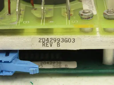 Westinghouse 2D42993G03 Printed Circuit Control Board W/Power Supply Rev B