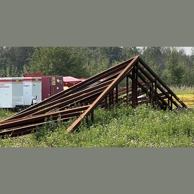 50ft x 60ft Pavilion Texan Style Coverall Building