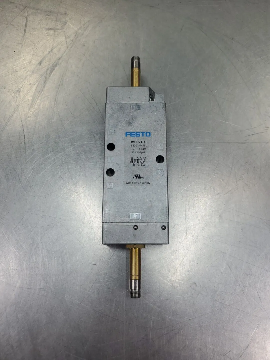 FESTO JMFH-5-1/8 (8820 HN58) Solenoid Valve Module. 6B-3