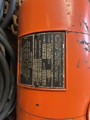 USED COLUMBUS MCKINNON 1/4 TON