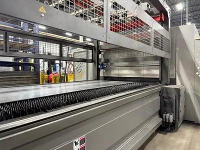 Used 2017 BYSTRONIC BYSTAR FIBER 3015 Laser Cutters Illinois US | Machine Factory Outlet #1262726