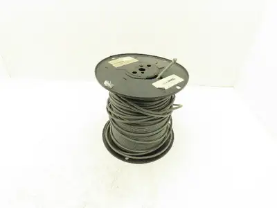 Pacer Anixter 490NAA27102 Wire Spool 265' 2 Cond Gray Shielded Computer Cable