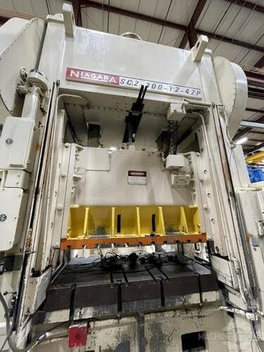 Used 1980 NIAGARA SC2-300-72-42 Straight Side Presses Michigan US | S & G Press and Machinery Sales #76933
