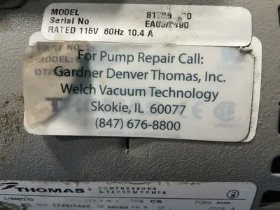 Used GARDNER DENVER _UNKNOWN_ Pumps Ohio US | HGR 24 #1460612