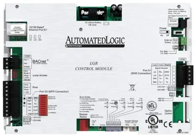 Automated Logic LGR250 LGR High Speed Ethernet BACnet Router, 250 3rd Party [Refurbished]