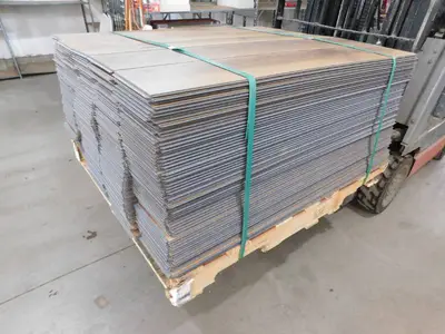 8" x 48" Click Plank Brown Laminate Water Proof Flooring (826 sq.ft)